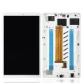 LCD Assembly With Frame For Samsung Galaxy Tab A7 Lite 8.7" (T225 / T227) (2021) (Cellular Version) (Refurbished) (White)