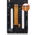 LCD Assembly With Frame For Samsung Galaxy Tab A7 Lite 8.7" (T225 / T227) (2021) (Cellular Version) (Refurbished) (Black)