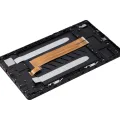 LCD Assembly With Frame For Samsung Galaxy Tab A7 Lite 8.7" (T225 / T227) (2021) (Cellular Version) (Refurbished) (Black)