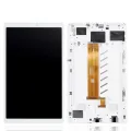 LCD Assembly With Frame For Samsung Galaxy Tab A7 Lite 8.7" (2021) (T220) (WiFi Version) (Refurbished) (White)