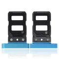 Dual Sim Card Tray For Asus ROG Phone 5 (ZS673KS) (Blue)