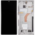 OLED Assembly With Frame For Samsung Galaxy S22 Ultra 5G (US & International Version) (Refurbished) (Phantom White)
