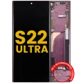 OLED Assembly With Frame For Samsung Galaxy S22 Ultra 5G (US & International Version) (Refurbished) (Burgundy)