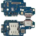 Charging Port Board With Sim Card Reader For Samsung Galaxy S22 Ultra 5G (S908B/N) (International Version) (Premium)