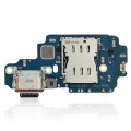Charging Port Board With Sim Card Reader For Samsung Galaxy S22 Ultra 5G (S908B/N) (International Version) (Premium)