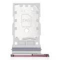 Dual Sim Card Tray For Samsung Galaxy S22 Ultra (Burgundy)