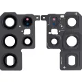 Back Camera Lens With Bezel Ring For Samsung Galaxy S22 Ultra (Phantom Black)