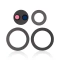 Back Camera Lens (Glass Only) With Adhesive For Samsung Galaxy S22 Ultra 5G (5 Piece Set)