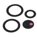 Back Camera Lens (Glass Only) With Adhesive For Samsung Galaxy S22 Ultra 5G (5 Piece Set)