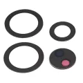 Back Camera Lens (Glass Only) With Adhesive For Samsung Galaxy S22 Ultra 5G (5 Piece Set)