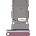 Single Sim Card Tray For Samsung Galaxy S22 Ultra 5G (Burgundy)