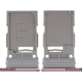 Single Sim Card Tray For Samsung Galaxy S22 Ultra 5G (Burgundy)