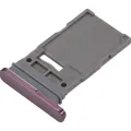 Single Sim Card Tray For Samsung Galaxy S22 Ultra 5G (Burgundy)