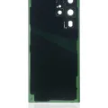 Back Cover Glass With Camera Lens For Samsung Galaxy S22 Ultra 5G (No Logo) (Aftermarket Plus) (Green)