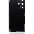 Back Cover Glass With Camera Lens For Samsung Galaxy S22 Ultra 5G (No Logo) (Aftermarket Plus) (Burgundy)