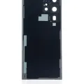 Back Cover Glass With Camera Lens For Samsung Galaxy S22 Ultra 5G (No Logo) (Aftermarket Plus) (Graphite)