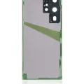 Back Cover Glass With Camera Lens For Samsung Galaxy S22 Ultra 5G (No Logo) (Aftermarket Plus) (Red)