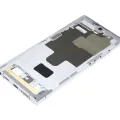 Mid-Frame Housing For Samsung Galaxy S22 Ultra 5G (International Version) (White)
