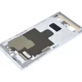 Mid-Frame Housing For Samsung Galaxy S22 Ultra 5G (International Version) (White)