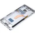 Mid-Frame Housing For Samsung Galaxy S22 Ultra 5G (International Version) (White)