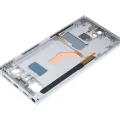 Mid-Frame Housing For Samsung Galaxy S22 Ultra 5G (US & International Version) (White)