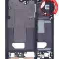 Mid-Frame Housing For Samsung Galaxy S22 5G (International Version) (Phantom Black)