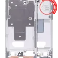 Mid-Frame Housing For Samsung Galaxy S22 5G (International Version) (White)