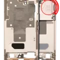 Mid-Frame Housing For Samsung Galaxy S22 5G (International Version) (Pink Gold)