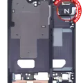 Mid-Frame Housing For Samsung Galaxy S22 5G (US & International Version) (Phantom Black)
