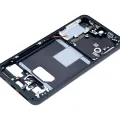 Mid-Frame Housing For Samsung Galaxy S22 5G (US & International Version) (Phantom Black)