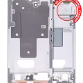 Mid-Frame Housing For Samsung Galaxy S22 5G (US & International Version) (White)