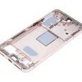 Mid-Frame Housing For Samsung Galaxy S22 5G (US & International Version) (Pink Gold)