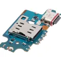 Charging Port Board With Sim Card Reader For Samsung Galaxy S22 Plus 5G (S906B/N) (International Version) (Premium)