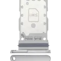 Dual Sim Card Tray For Samsung Galaxy S22 / S22 Plus (White)