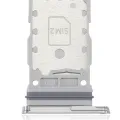 Dual Sim Card Tray For Samsung Galaxy S22 / S22 Plus (White)