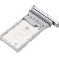 Dual Sim Card Tray For Samsung Galaxy S22 / S22 Plus (White)