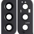 Back Camera Lens With Bezel Ring For Samsung Galaxy S22 / S22 Plus (Phantom Black)