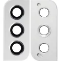 Back Camera Lens With Bezel Ring For Samsung Galaxy S22 / S22 Plus (White)