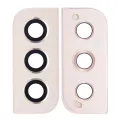 Back Camera Lens With Bezel Ring For Samsung Galaxy S22 / S22 Plus (Pink Gold)
