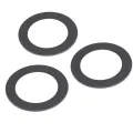 Back Camera Lens (Glass Only) With Adhesive For Samsung Galaxy S22 / S22 Plus (3 Piece Set)
