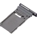 Single Sim Card Tray For Samsung Galaxy S22 5G / S22 Plus 5G (Phantom Black)
