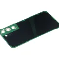 Back Cover Glass With Camera Lens For Samsung Galaxy S22 5G (No Logo) (Aftermarket Plus) (Pink Gold)