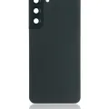 Back Cover Glass With Camera Lens For Samsung Galaxy S22 Plus 5G (No Logo) (Aftermarket Plus) (Phantom Black)