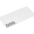 Back Cover Glass With Camera Lens For Samsung Galaxy S22 Plus 5G (No Logo) (Aftermarket Plus) (White)