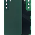Back Cover Glass With Camera Lens For Samsung Galaxy S22 Plus 5G (No Logo) (Aftermarket Plus) (Green)