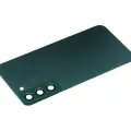 Back Cover Glass With Camera Lens For Samsung Galaxy S22 Plus 5G (No Logo) (Aftermarket Plus) (Green)