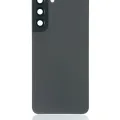 Back Cover Glass With Camera Lens For Samsung Galaxy S22 Plus 5G (No Logo) (Aftermarket Plus) (Graphite)