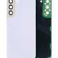 Back Cover Glass With Camera Lens For Samsung Galaxy S22 Plus 5G (No Logo) (Aftermarket Plus) (Violet)