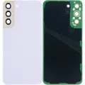Back Cover Glass With Camera Lens For Samsung Galaxy S22 Plus 5G (No Logo) (Aftermarket Plus) (Violet)