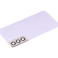 Back Cover Glass With Camera Lens For Samsung Galaxy S22 Plus 5G (No Logo) (Aftermarket Plus) (Violet)